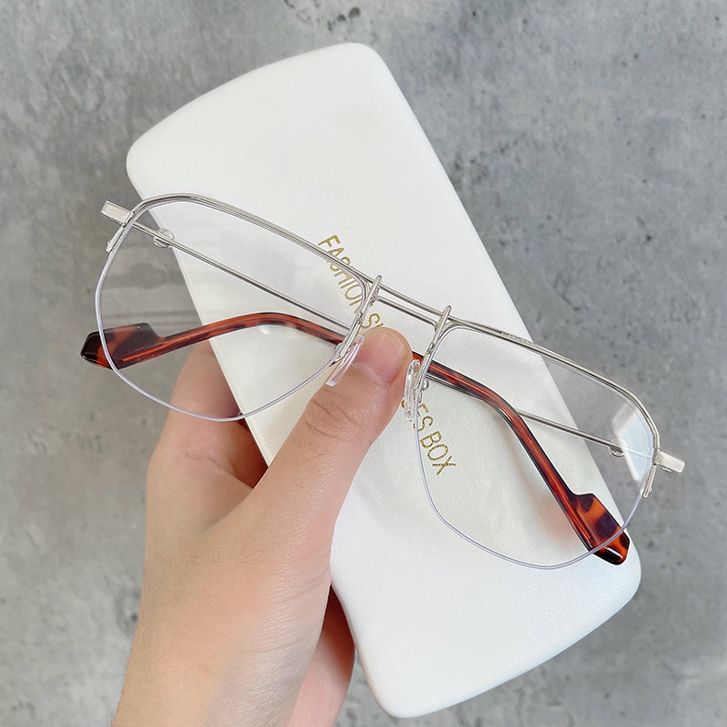 Optular Stylish Silver Day night unisex Sunglasses