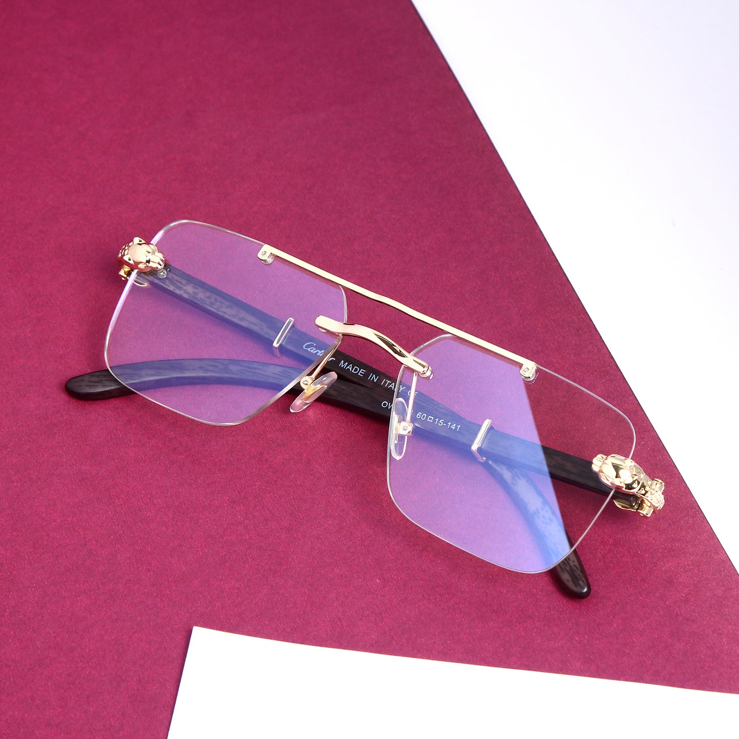 Winter Gold Day night Unisex Sunglasses