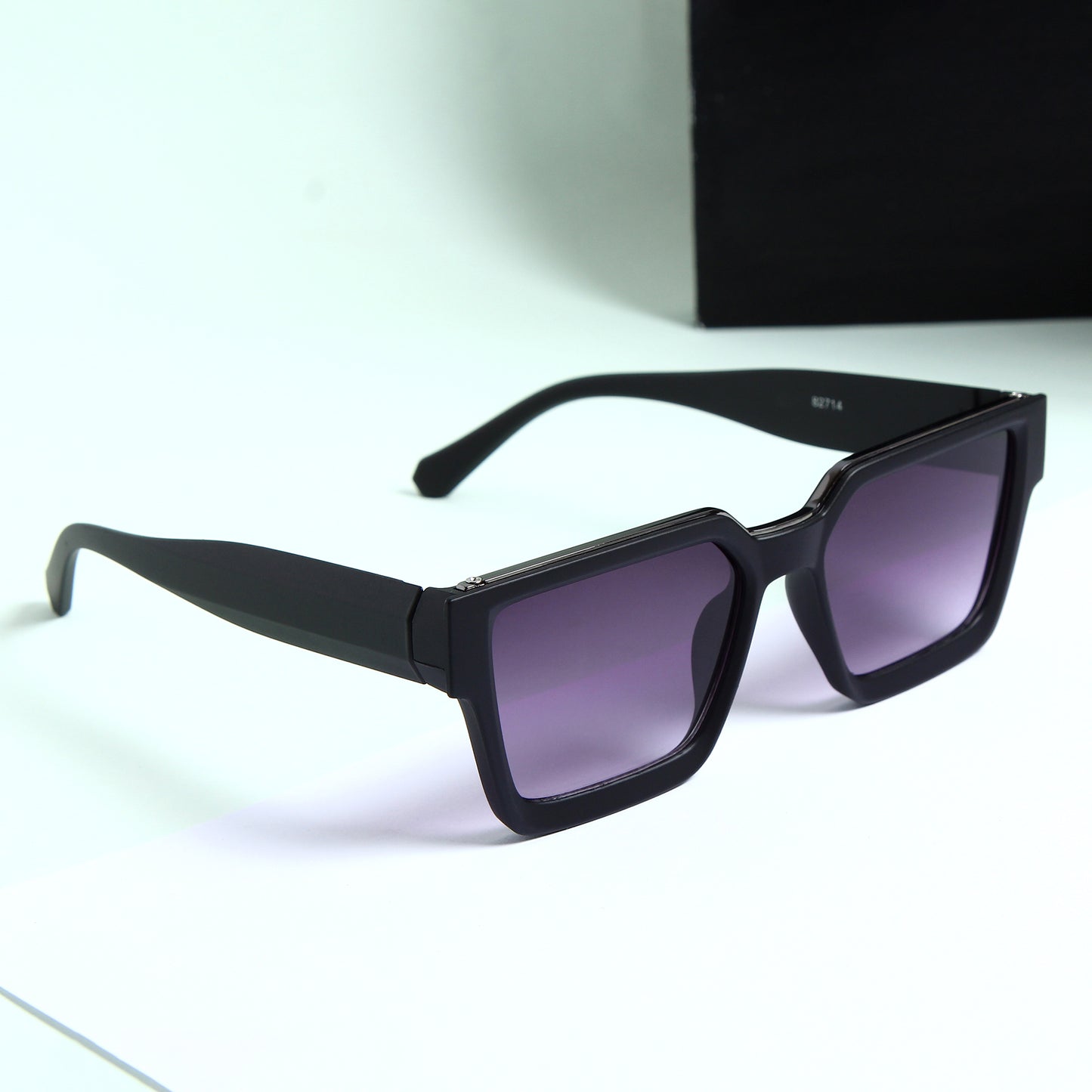 Benton Black And Grey Gradient Unisex Sunglasses