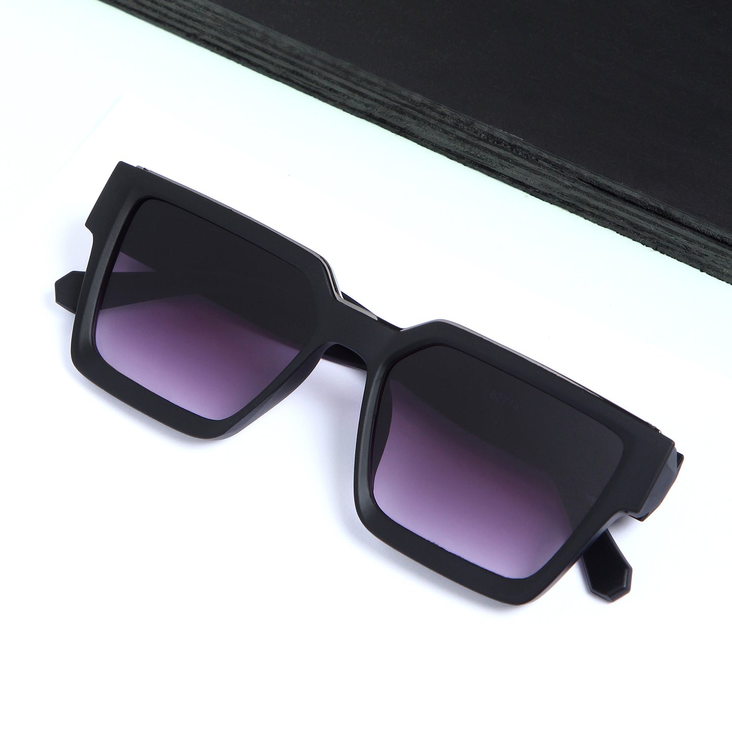 Benton Black And Grey Gradient Unisex Sunglasses