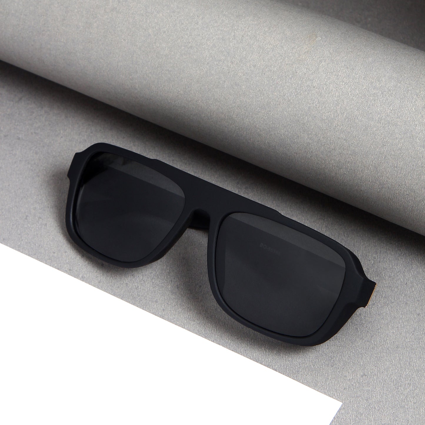 Enzo Black And Black Premium Sunglasses