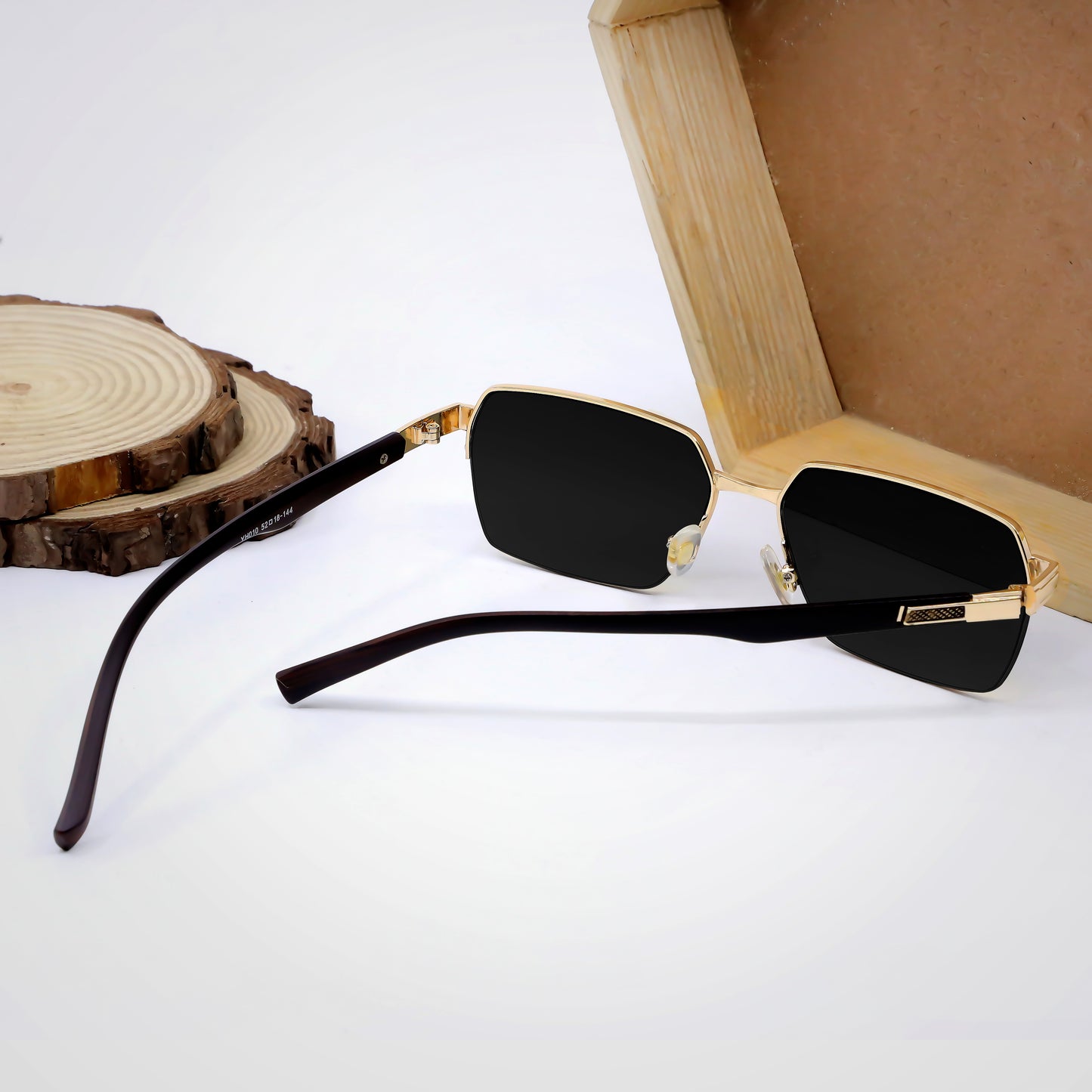 DH Gold And Black Premium Sunglasses
