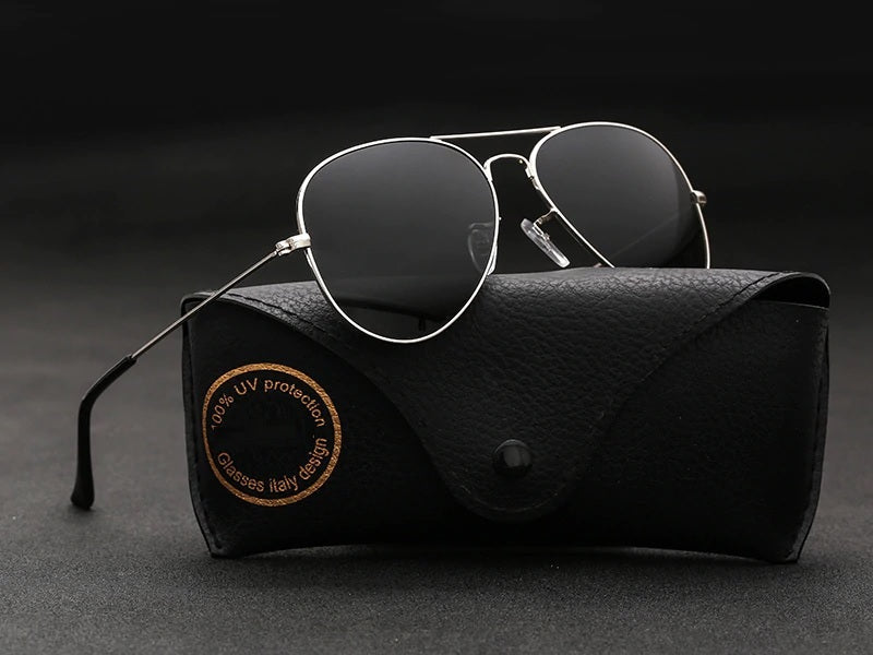 Black And Silver E11 Edition Sunglasses