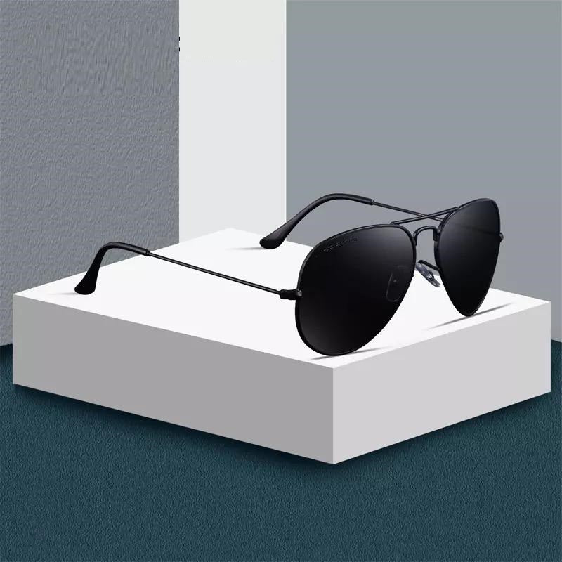 Black And Silver E11 Edition Sunglasses