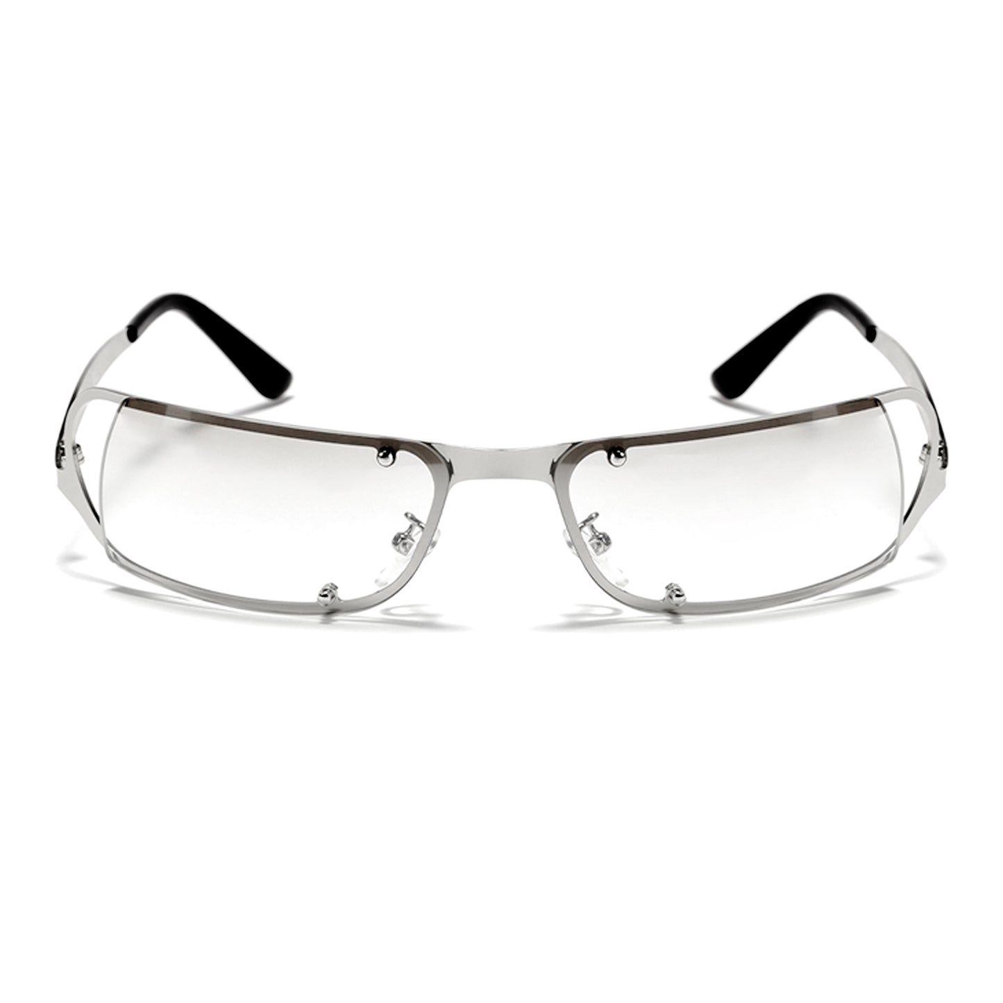 Mokon Silver And Day Night Unisex Sunglasses