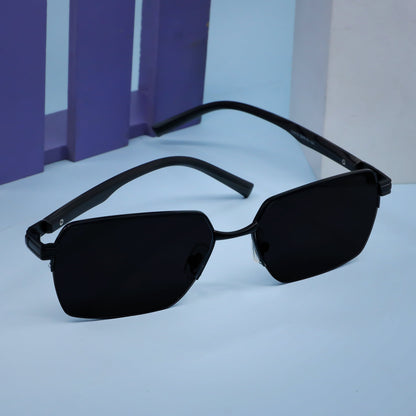 Opti V2 Max Black And Black Premium Sunglasses