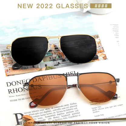 Optular Stylish Black Brown unisex Sunglasses