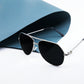 MT Mastar Silver And Black Unisex Sunglasses