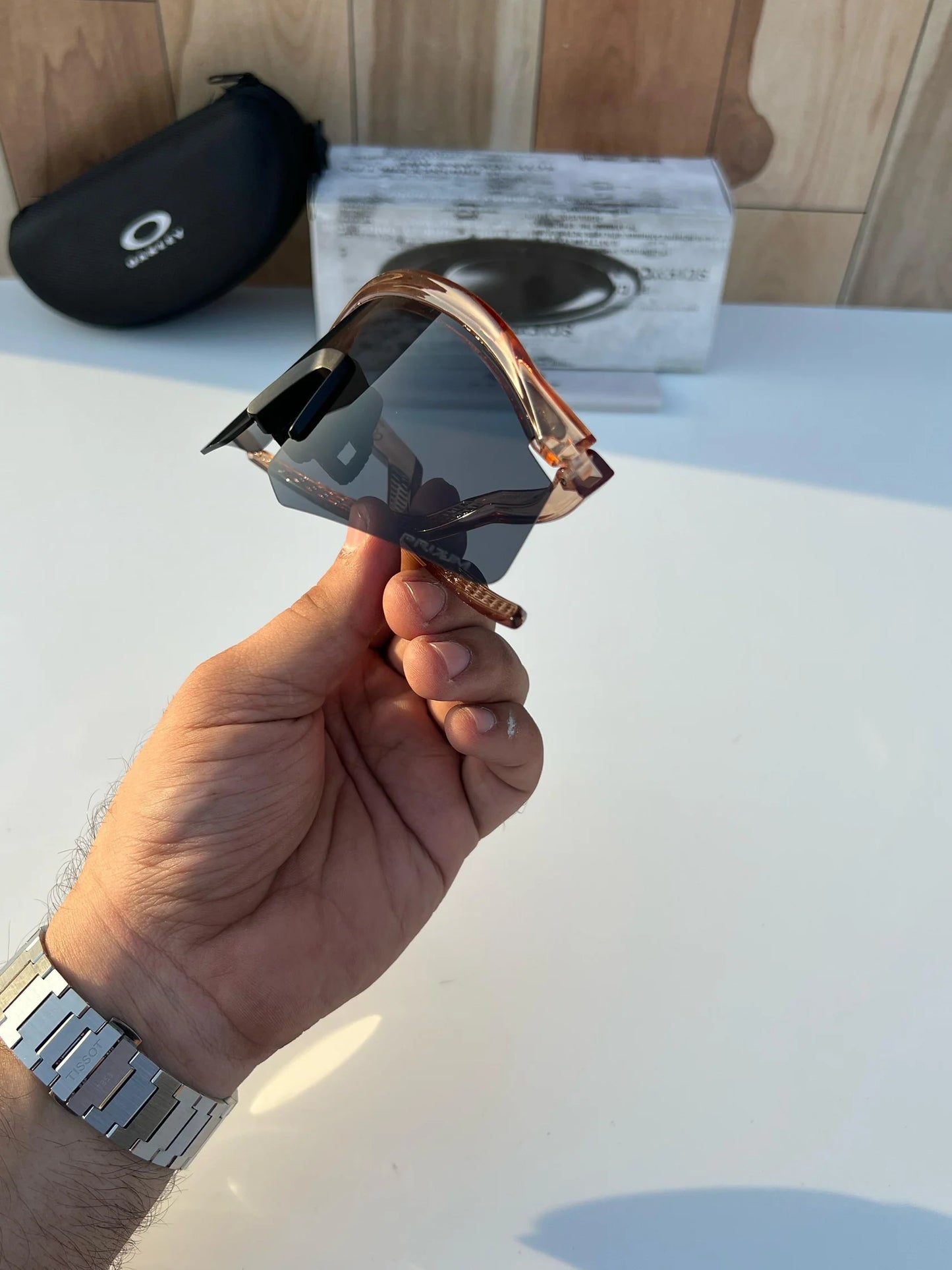 Most Awaited Sports Brown Black Prizm Sunglasses