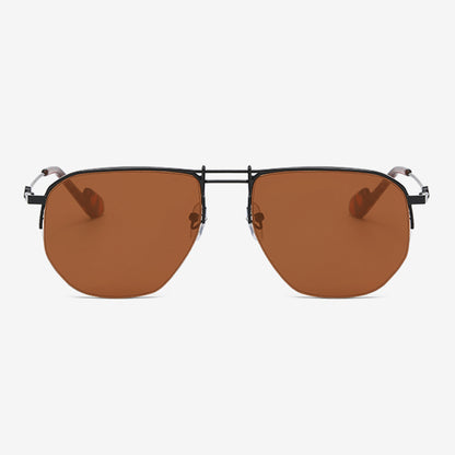 Optular Stylish Black Brown unisex Sunglasses