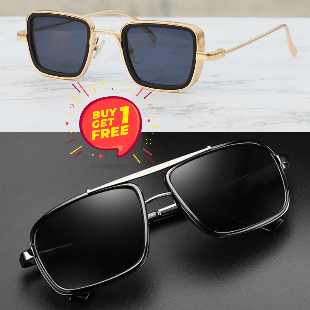 Buy Fashion Double Bridge Shade Rimless Sunglasses Men Women s-JackMar –  JACKMARC.COM