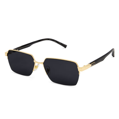 WH Gold And Black Premium Sunglasses